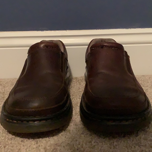 Dr. Martens brown loafer boot casually worn still have a lot of life in them - Picture 6 of 7